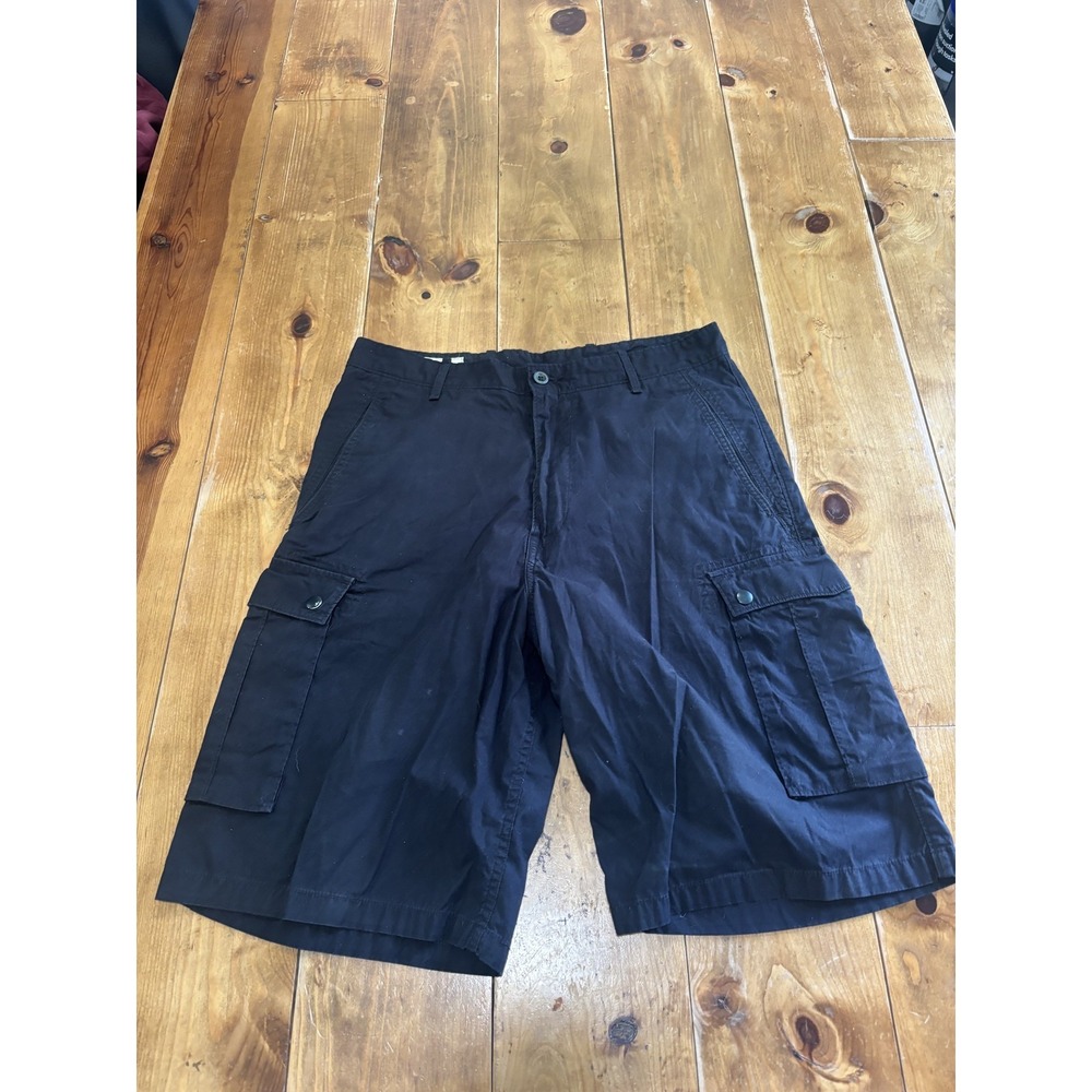 Levi's Men's Black Cargo Shorts W32 Cotton Casual Outdoor‎ Summer